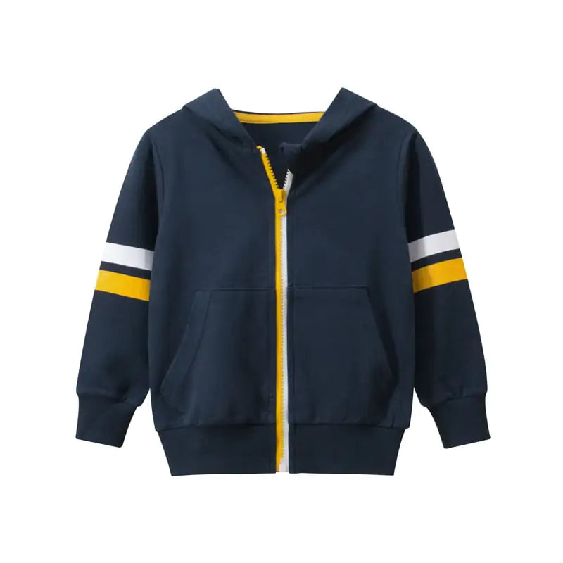 Boy's Zipper Sweater for Infants and Toddlers